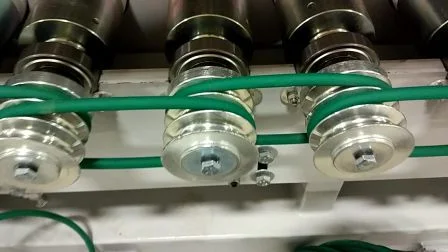 Energiesparender, flacher Doppelkammer-Doppelabschreck-Verarbeitungsofen aus gehärtetem Glas von Southtech mit Vortech-Konvektionssystem (TPG).